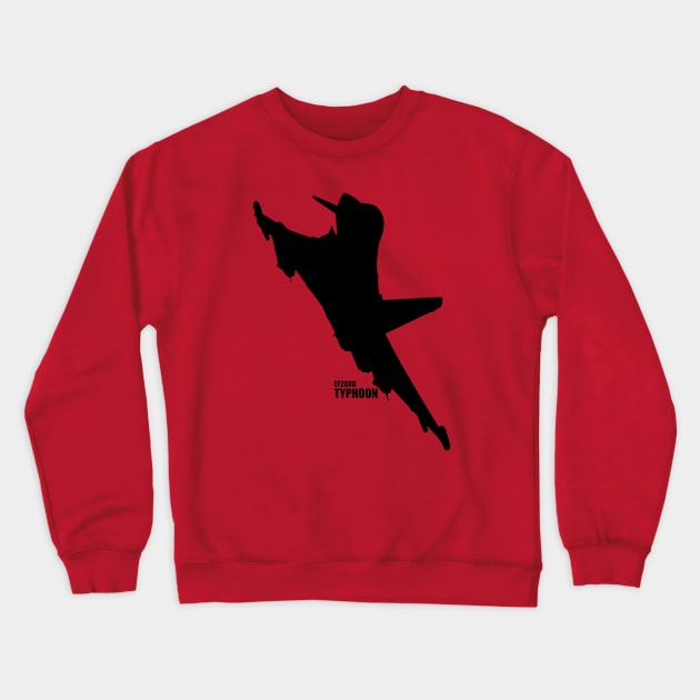 Eurofighter Typhoon Crewneck Sweatshirt by TCP